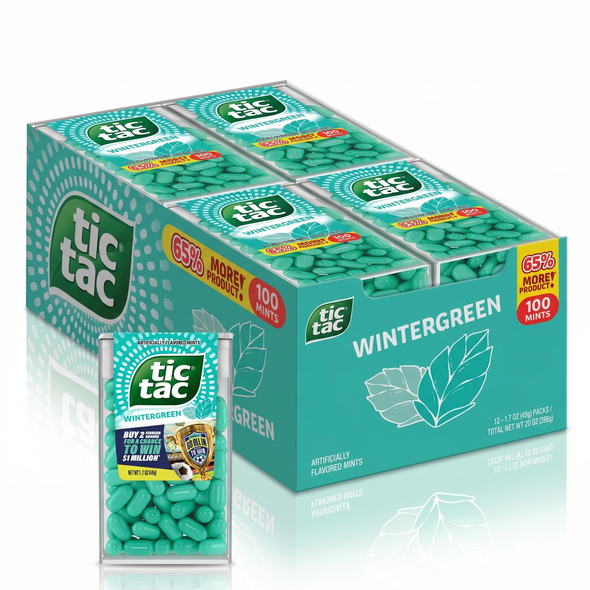 Amazon.com: Tic Tac Wintergreen, On-the-Go Breath Mints, Pocket